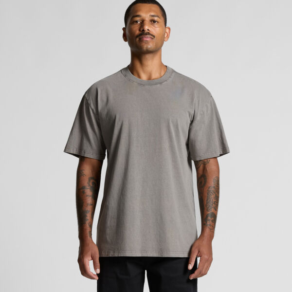 Mens Heavy Faded Oversized Tee (same day) Thumbnail